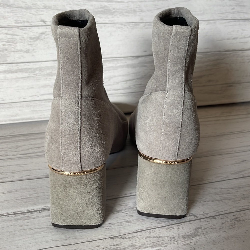 Cole Haan Laree Stretch Booties Size 8 - image 4